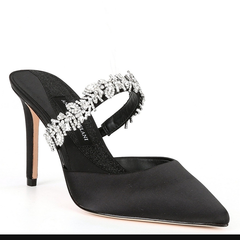 NWT Elegant Black Stiletto Heels